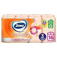 Toaletný papier Zewa Deluxe broskyňový 16 roliek