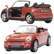 AUTOMATICKÁ PRUŽINA PRUŽINA KOVOVÝ MODEL WELLY Mini Cooper S Cabrio 1:34 PRE CHLAPKOV