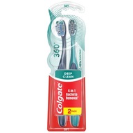 Zubná kefka Colgate 360 ​​Deep Clean 1+1 zdarma - Soft 1 bal. - 2 ks