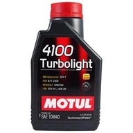 MOTOROVÝ OLEJ 10W-40 4100 MOTUL TURBOLIGHT 1L