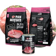 PAN MÄSO ŠTENIATKA TEĽACIA PREPELICA XS 9 KG