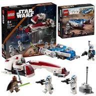 LEGO STAR WARS 75391 MIKRO stíhačka Y-WING KAPITÁNA REXA + BARC Speeder