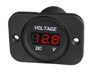 VOLTMETER PRE JACHTOVÝ LOĎ 12V + RÁM - 03076