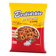 16x 140g AKSAM Beskydské praclíky soľ KARTÓN