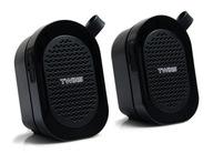 2x PRENOSNÝ REPRODUKTOR BT BLUETOOTH TWINS STEREO AUX