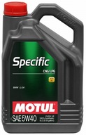 Motul Specific CNG/LPG 5W40 5L