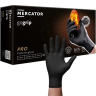 GOGRIP rukavice nitrilové čierne M 50 ks.