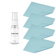 Hayne LENS CLEANER 30ml + 4x handrička 15x18 cm (oceľovo modrá)