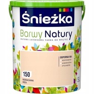 Farba ŚNIEŻKA Barwy Natury 5l TEA ROSE