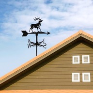 Buck Weathervane Roofs Korunka s povrchovou úpravou