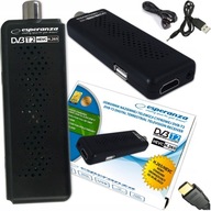 MINI DEKODÉR TV TUNER DVB-T2 HEVC H.265 FULL HD DIAĽKOVÉ OVLÁDANIE SÚPRAVA KÁBLOV HDMI