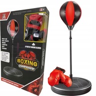 BOXERSKÝ SET DETSKÝ BOXERSKÝ TAŠEK RUKAVICE HRUŠKA Tréning boxera