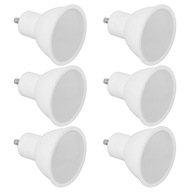 6X LED ŽIAROVKA GU10 7W 560LM TEPLÁ BIELA ​​SILNÁ