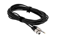 Samec XLR mikrofónový kábel Jack 6,3 mm mono 15m