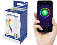 LED žiarovka E27 9W RGB CCT +White Smart WiFi TUYA