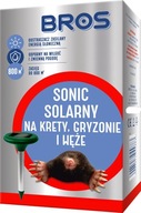 Výkonný solárny odpudzovač Moles Hraboše Myši Bros