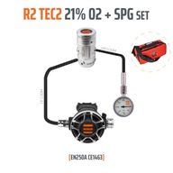 Tecline R2 TEC2 21% O2 G5 / 8 s manometrom - EN250A