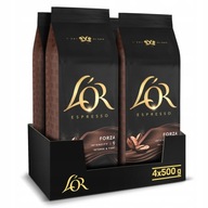 L'OR Espresso Forza zrnková káva 2kg (4x500g)