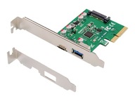 DIGITUS PCIe karta USB Type-C + USB Type-A