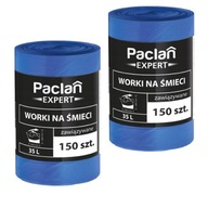 2 x Paclan Expert 35L Universal Tašky na odpadky zviazané x 150 ks.