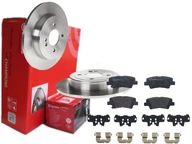 BREMBO ZADNÉ DISKY, DESTIČKY, KIA RIO IV STONIC YB 262M