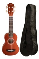 Sopránové ukulele s puzdrom Arrow PB10 hnedé