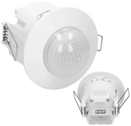 Pohybový senzor Snímač pre LED PIR 360° 1200W stropná montáž