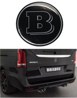 emblém logo nálepka BRABUS zadná V trieda W447