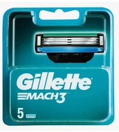 Gillette Mach 3 kazeta 5 kusov