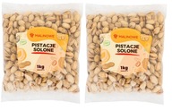 SADA SOLENÝCH PISTÁCIÍ 2 X 1KG Pražené NATURAL