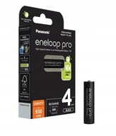 PANASONIC ENELOOP PRO AAA 930mAh batérie 4ks