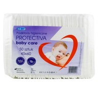 Hygienické vložky 45x60 cm BABY CARE Absorpčné prebaľovacie vložky 50 kusov