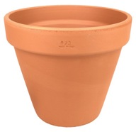 Taliansky keramický terakotový kvetináč 23cm Classic Degrea VASO D23