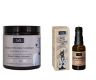 LAQ DOBERMAN PEELING SET 200ml + OLEJ 30ml