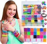 Loom Bands XXL gumičky na výrobu náramkov 4400 kusov