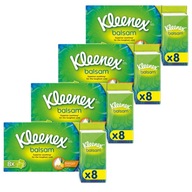 KLEENEX Balzamové vreckovky 4x 8 ks