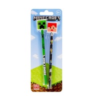 Sada ceruziek na Minecraft s gumou 2 ks ALEX CREEPER