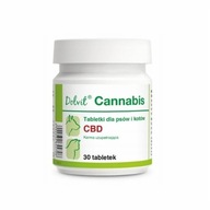 Dolvit Cannabis 30 tabliet CBD pre psov a mačky