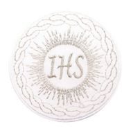 Hostiteľ IHS White WeBroidery Wholesale 10ks Emblem Communion Patch Alby 2