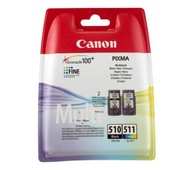 CANON PG-510 / CL-511 ČIERNY ATRAMENT + ORIGINÁLNA FARBA