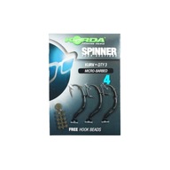 Korda Háky Spinner Hák Sekcie Kurv Nr4