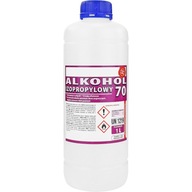 ISOPROPYL ALKOHOL ISOPROPANOL IPA 70% NA ODMASŤOVANIE A ČISTENIE 1L