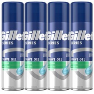 GILLETTE Series Sensitive gél na holenie 200 ml x 4 ks