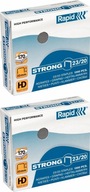 RAPID STRONG 23/20 STAPLES 1000 KS x2