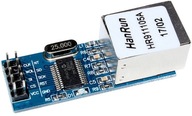 SIEŤOVÝ MODUL ETHERNET MINI ENC28J60 SPI ARDUINO