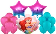 SET FÓLIOVÝ BALÓN MERMAID ARIEL ARIEL 64cm