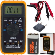 MULTIMETER METER DIGITÁLNY TESTER PRÚDU UNIVERZÁLNA SADA ODOLNÉ AUTO