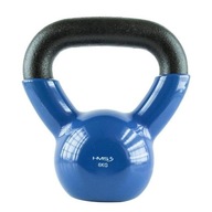 LIATIENOVÝ KETTLEBELL POTAHOVANÝ HMS VINYL 6 kg