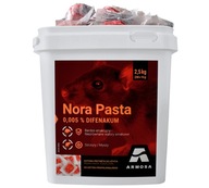 NORA PASTE VRECKO MYŠI JED POKRKANA 2,5KG