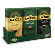 Jacobs Crema Kronung Espresso zrnková káva 3kg